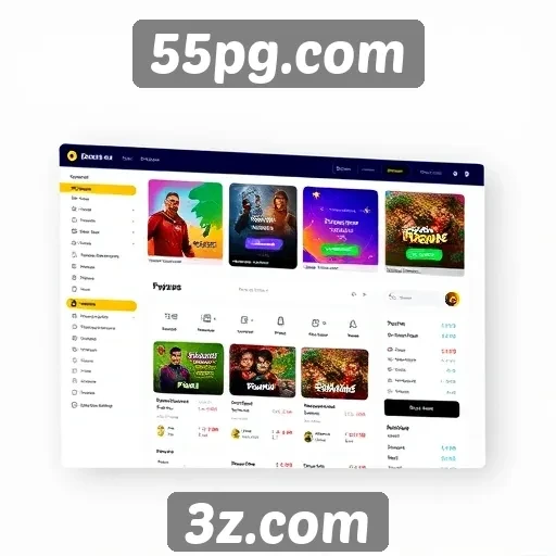 Avaliação da interface do usuário no site 55pg.com